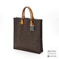 LOUIS VUITTON Sac Plat Tote Bag M40805 Monogram Canvas 【ImportFeeFREE】