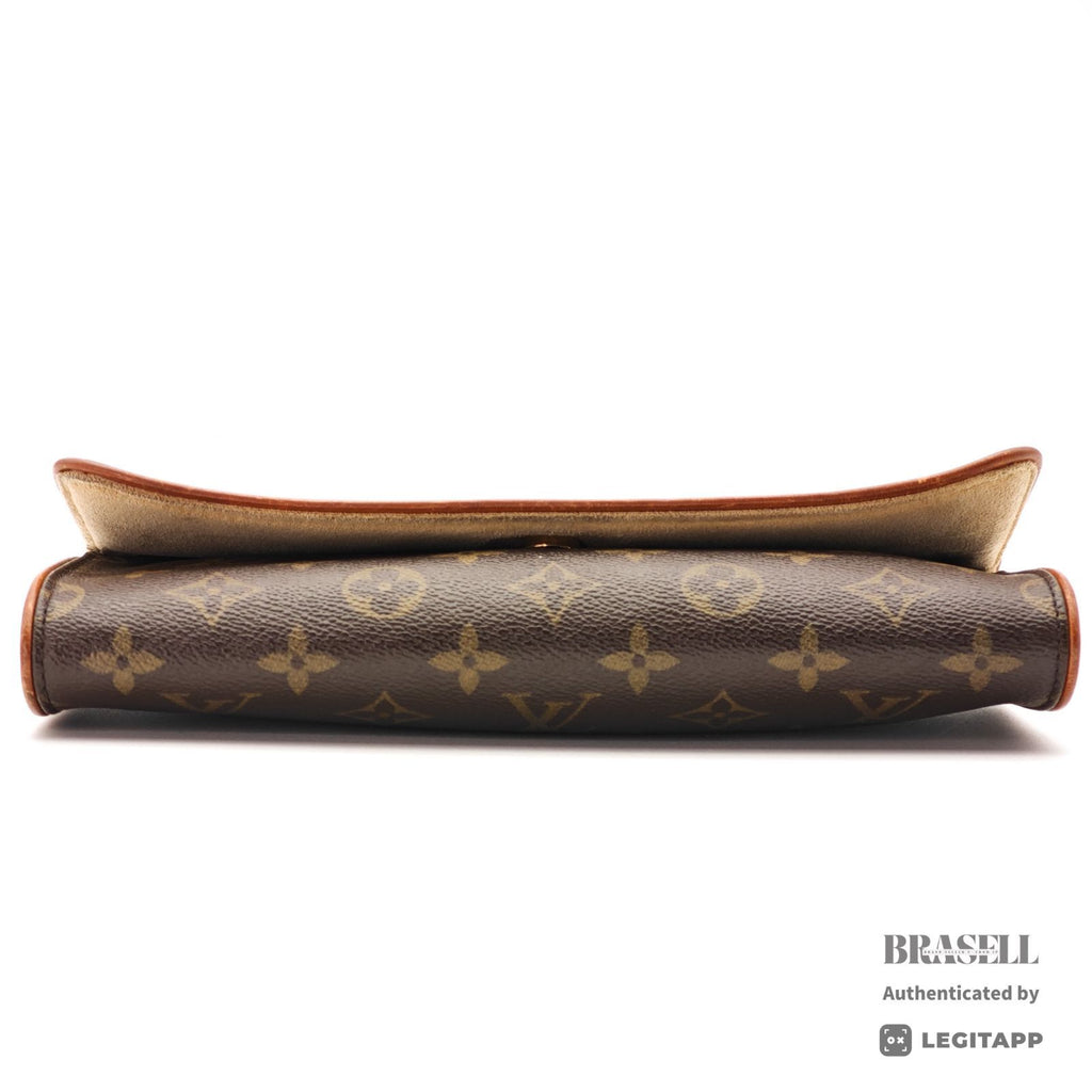 LOUIS VUITTON Pochette Twin M51852 2Way Hand Bag Monogram BN 【ImportFeeFREE】