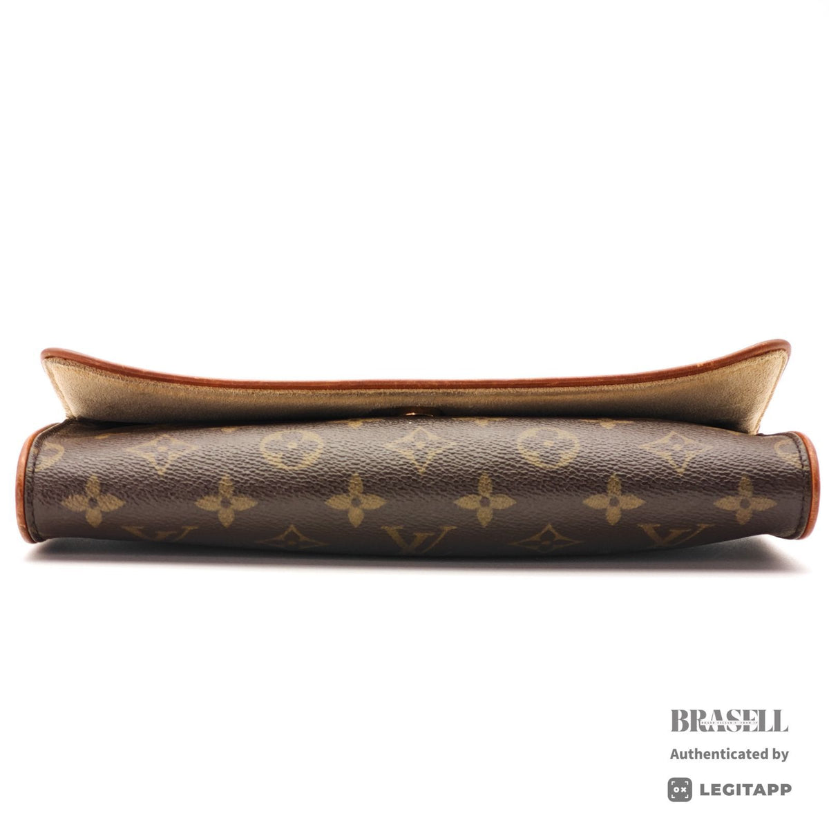 LOUIS VUITTON Pochette Twin M51852 2Way Hand Bag Monogram BN 【ImportFeeFREE】