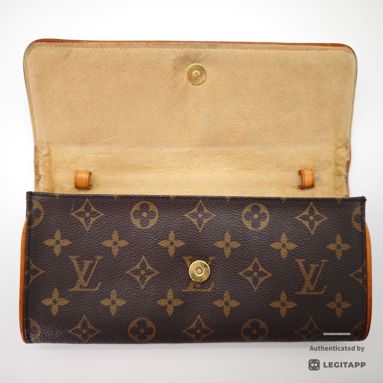 LOUIS VUITTON Pochette Twin M51852 2Way Hand Bag Monogram BN 【ImportFeeFREE】