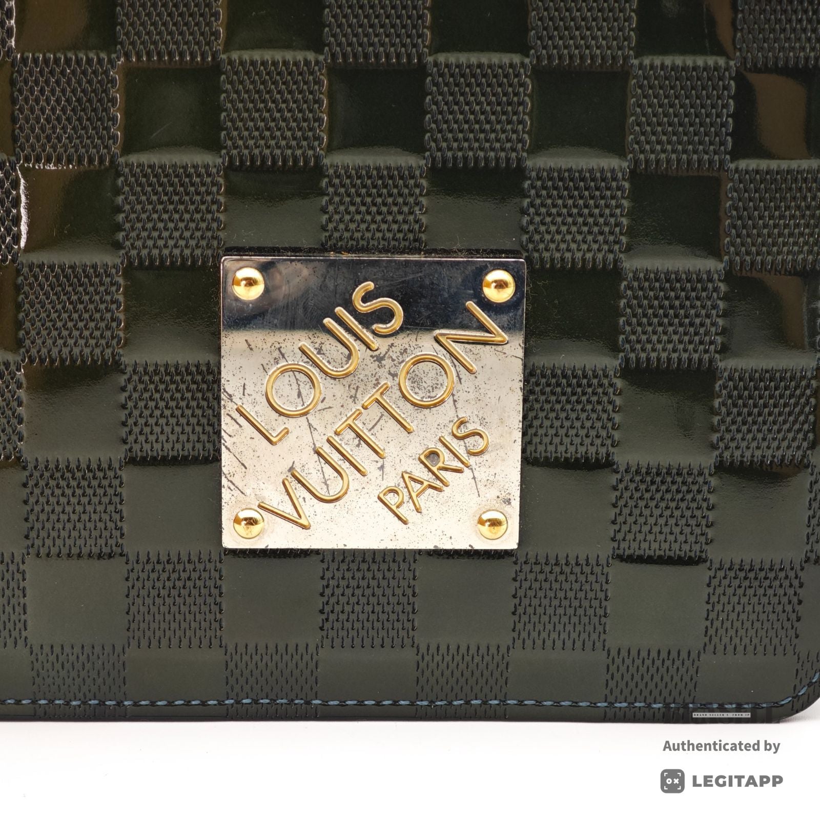 LOUIS VUITTON Damier Vernis Club Shoulder Bag M92128【ImportFeeFREE】