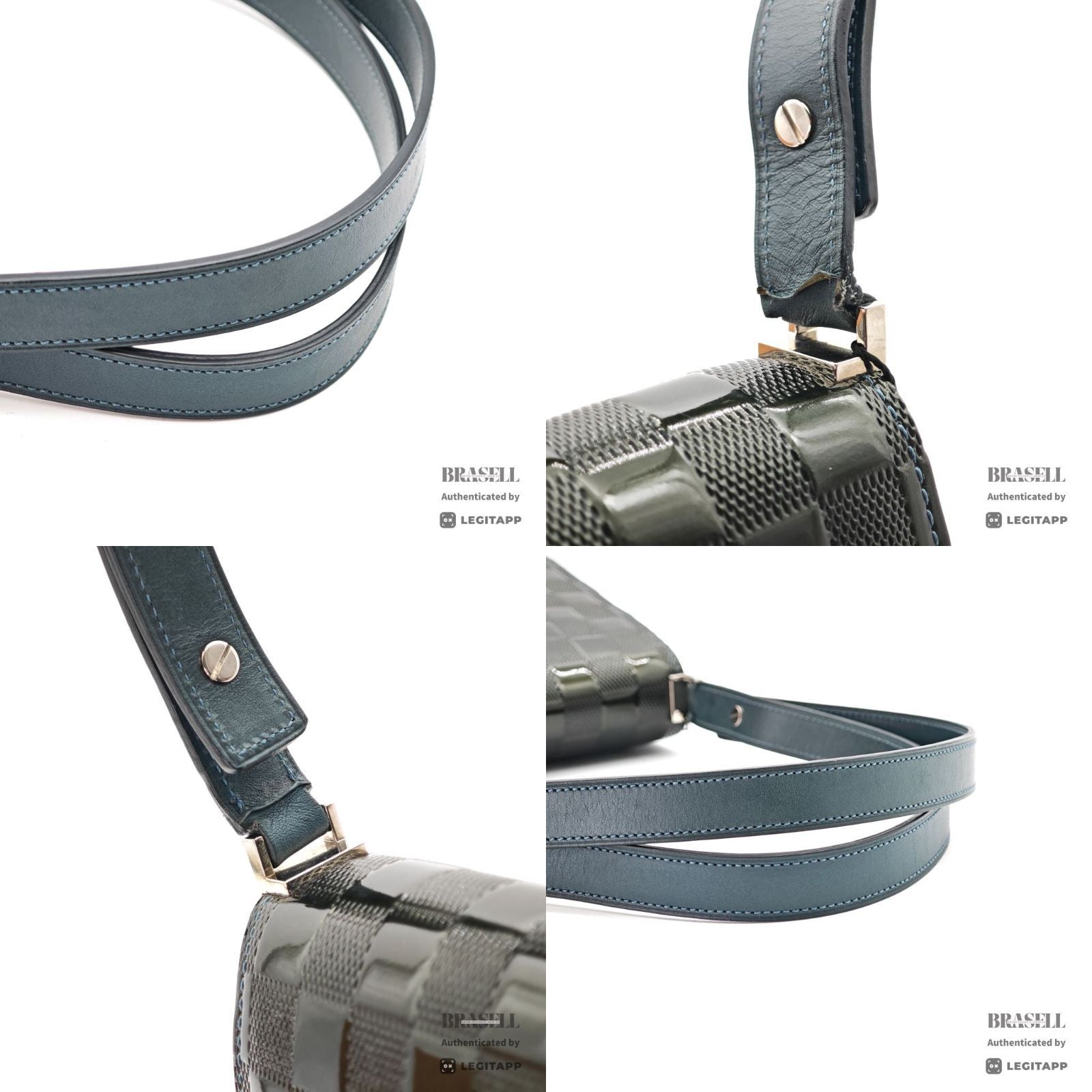 LOUIS VUITTON Damier Vernis Club Shoulder Bag M92128【ImportFeeFREE】