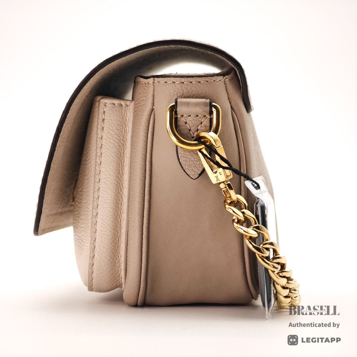 LOUIS VUITTON Lock me Tender Chain 2Way Handbag M58554 Beige 【ImportFeeFREE】
