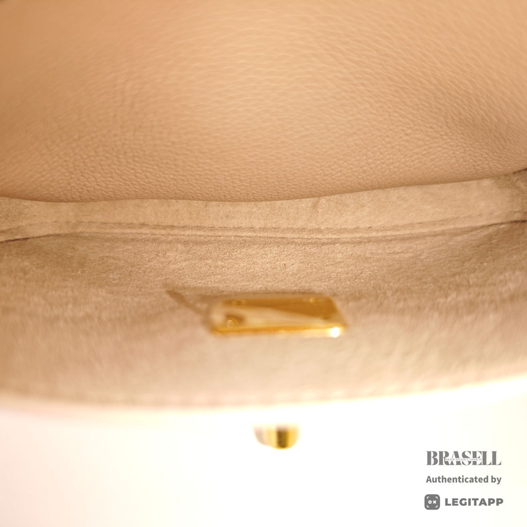 LOUIS VUITTON Lock me Tender Chain 2Way Handbag M58554 Beige 【ImportFeeFREE】