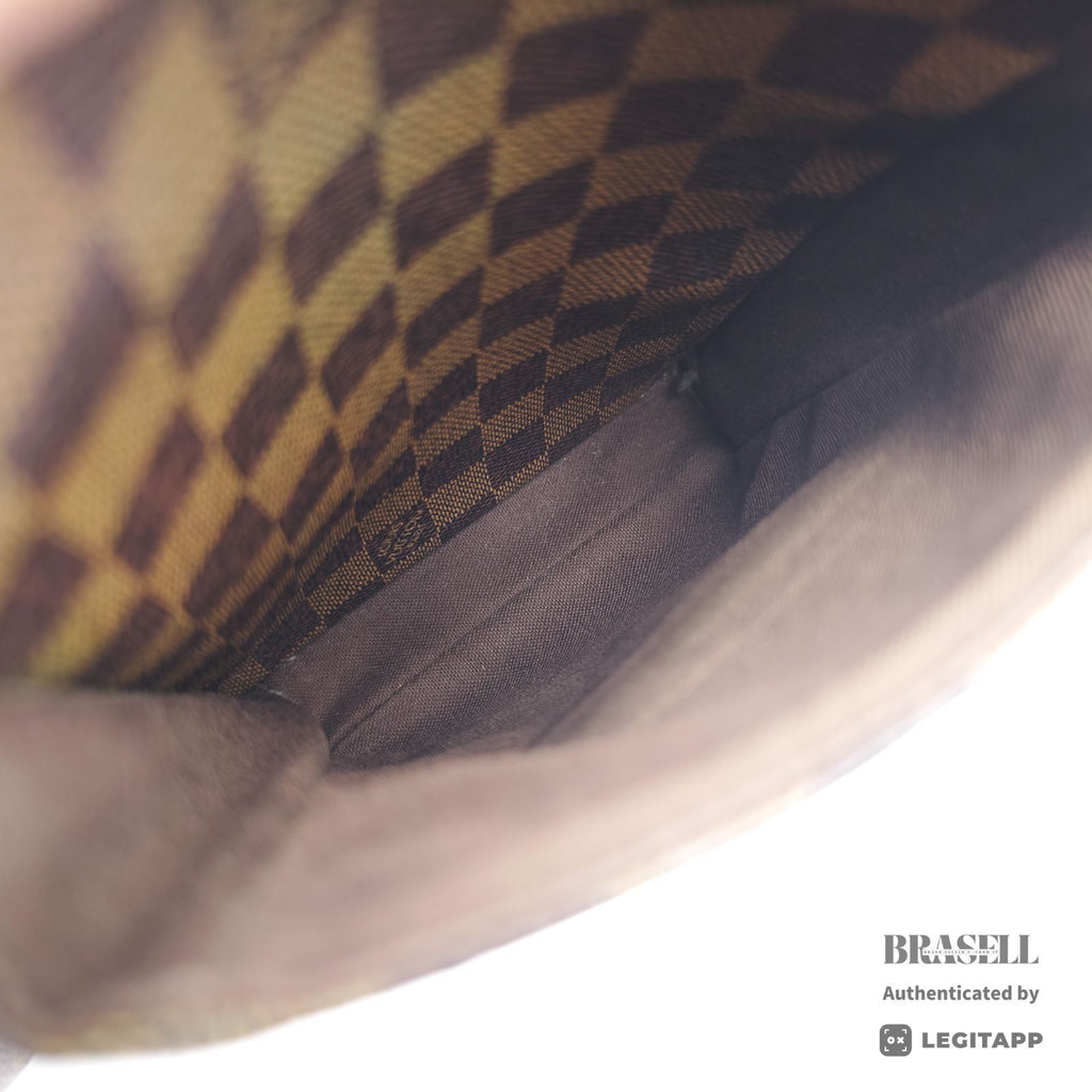 LOUIS VUITTON Damier Broadway 2way Handbag N42270 Brown Canvas 【ImportFeeFREE】