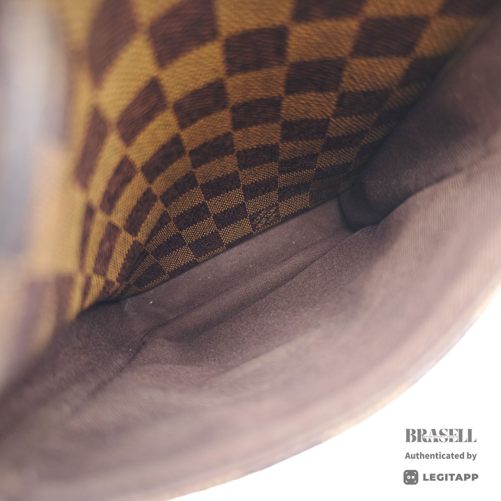 LOUIS VUITTON Damier Broadway 2way Handbag N42270 Brown Canvas 【ImportFeeFREE】