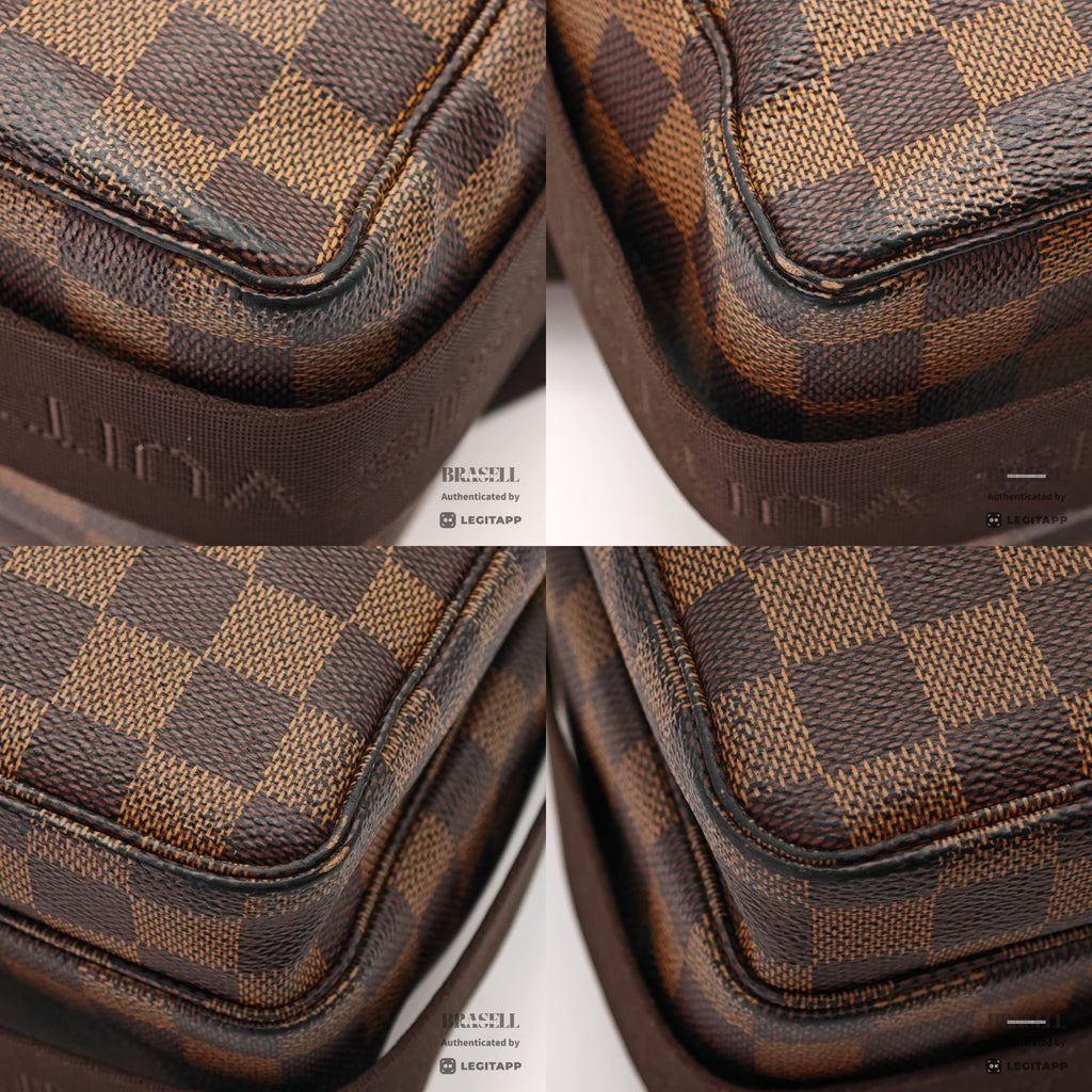 LOUIS VUITTON Damier Broadway 2way Handbag N42270 Brown Canvas 【ImportFeeFREE】