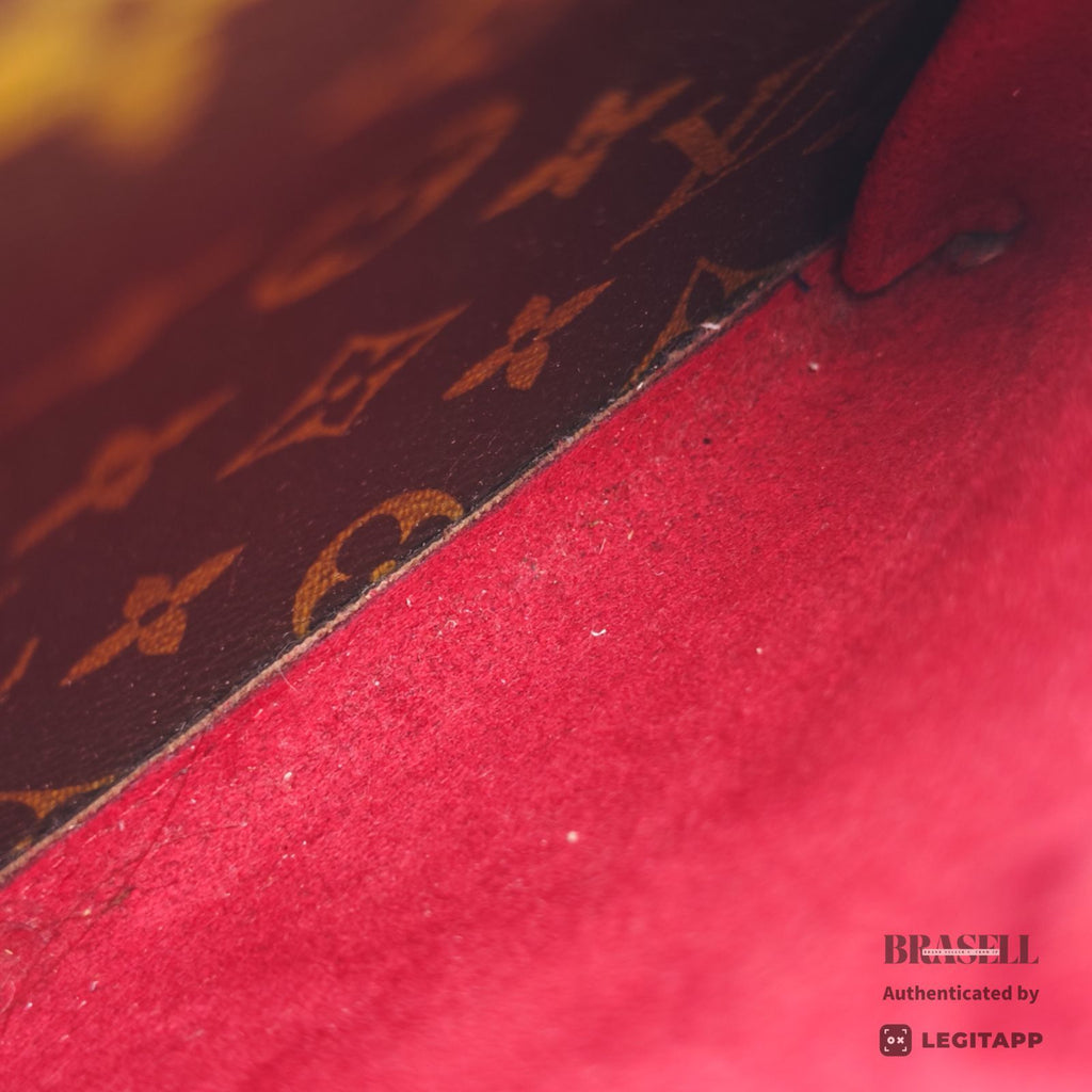 LOUIS VUITTON Multiplicite M51162 Large Capacity Handbag Brown 【ImportFeeFREE】