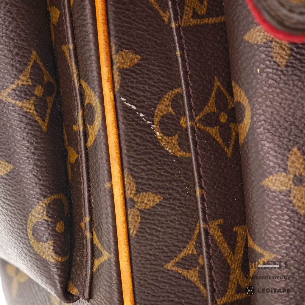 LOUIS VUITTON Multiplicite M51162 Large Capacity Handbag Brown 【ImportFeeFREE】