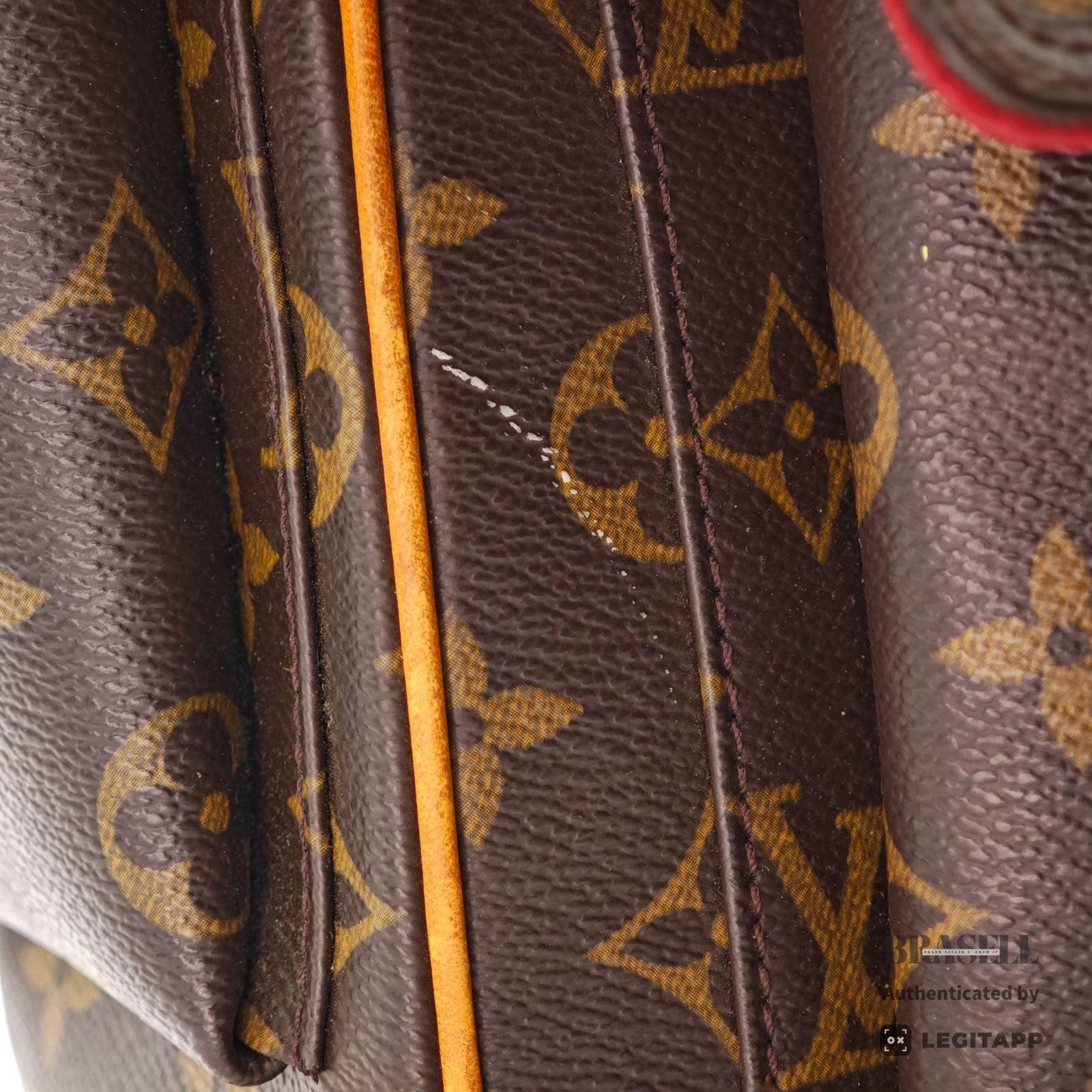 LOUIS VUITTON Multiplicite M51162 Large Capacity Handbag Brown 【ImportFeeFREE】