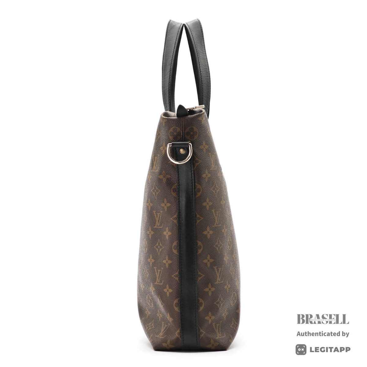 LOUIS VUITTON Monogram Macassar Kitan M40388 2Way Handbag【ImportFeeFREE】