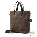 LOUIS VUITTON Monogram Macassar Kitan M40388 2Way Handbag【ImportFeeFREE】