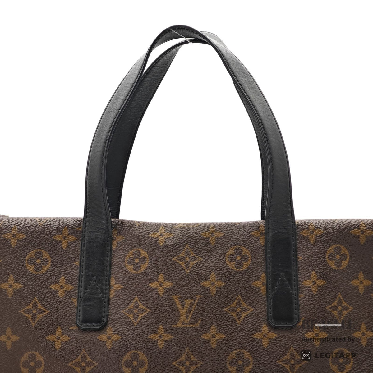 LOUIS VUITTON Monogram Macassar Kitan M40388 2Way Handbag【ImportFeeFREE】