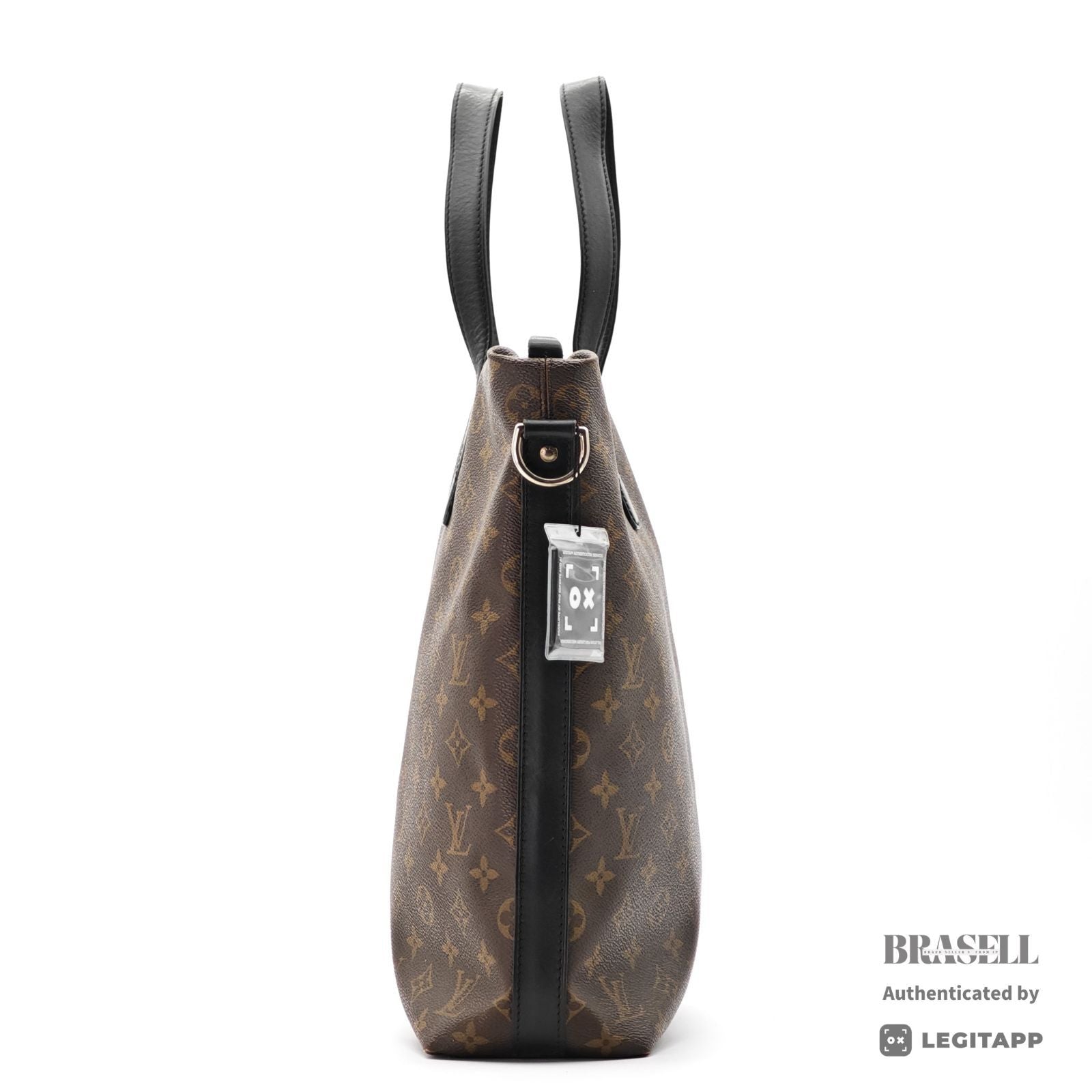 LOUIS VUITTON Monogram Macassar Kitan M40388 2Way Handbag【ImportFeeFREE】