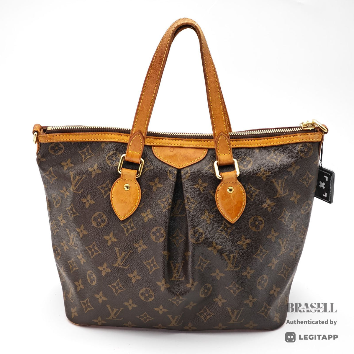 LOUIS VUITTON Monogram Palermo PM M40145 Handbag Women's【ImportFeeFREE】