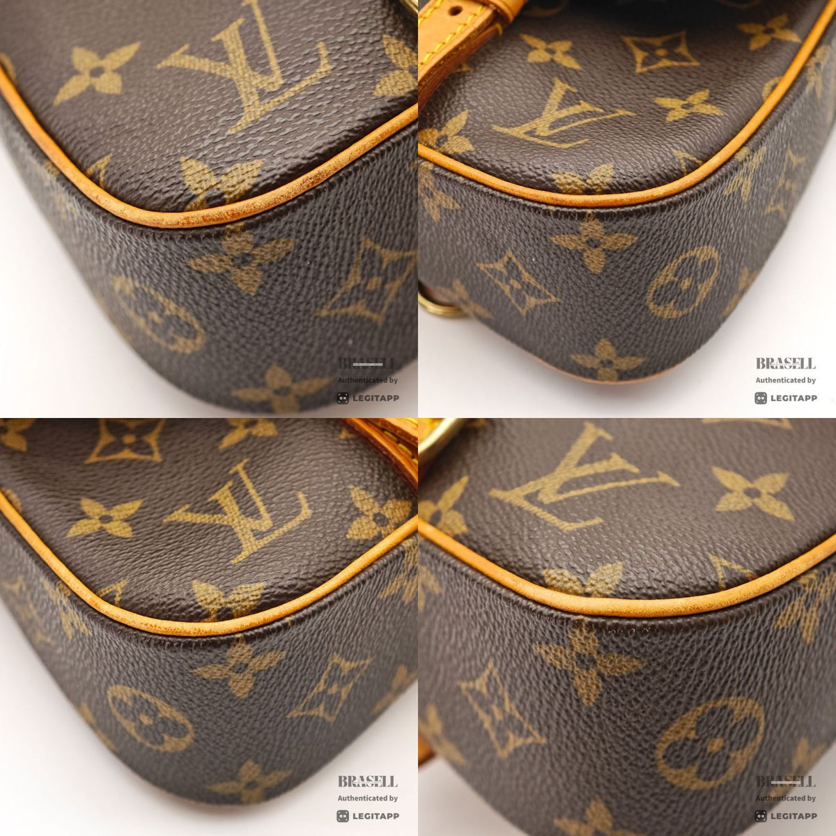 LOUIS VUITTON Epi Marelle Sac A Dos M51158 Handbag Brown【ImportFeeFREE】