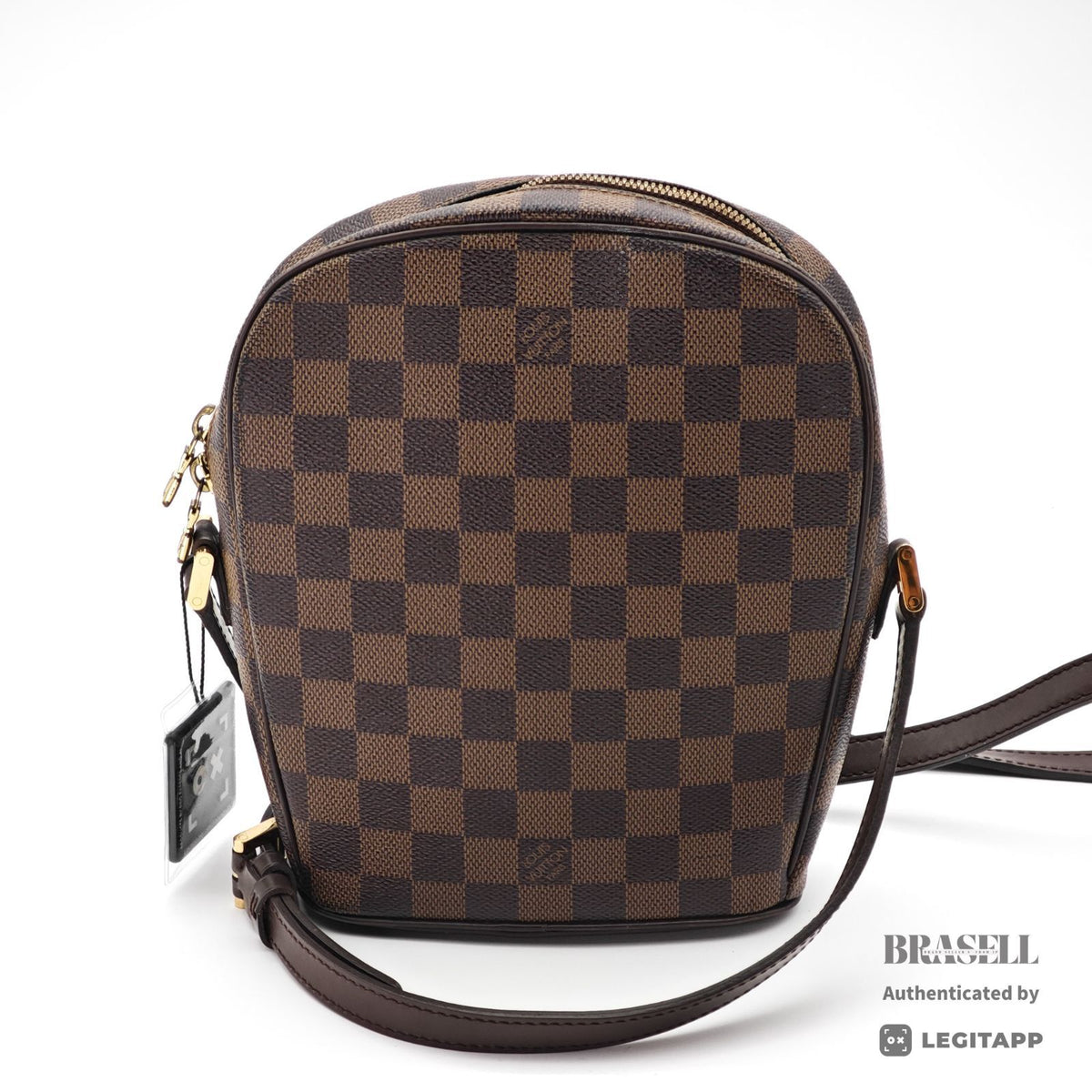 LOUIS VUITTON Damier Ebene Ipanema PM N51294 Shoulder Bag Brown【ImportFeeFREE】