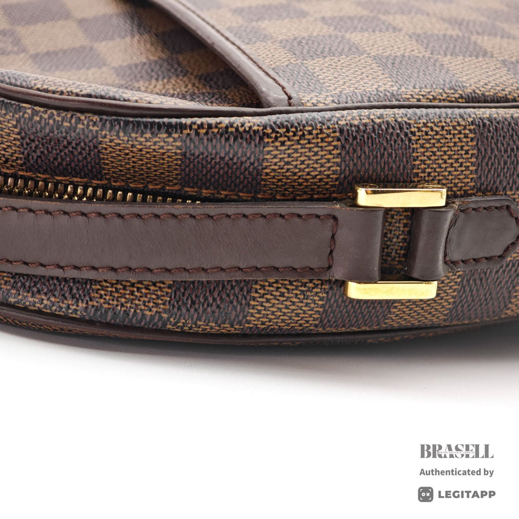 LOUIS VUITTON Damier Ebene Ipanema PM N51294 Shoulder Bag Brown【ImportFeeFREE】