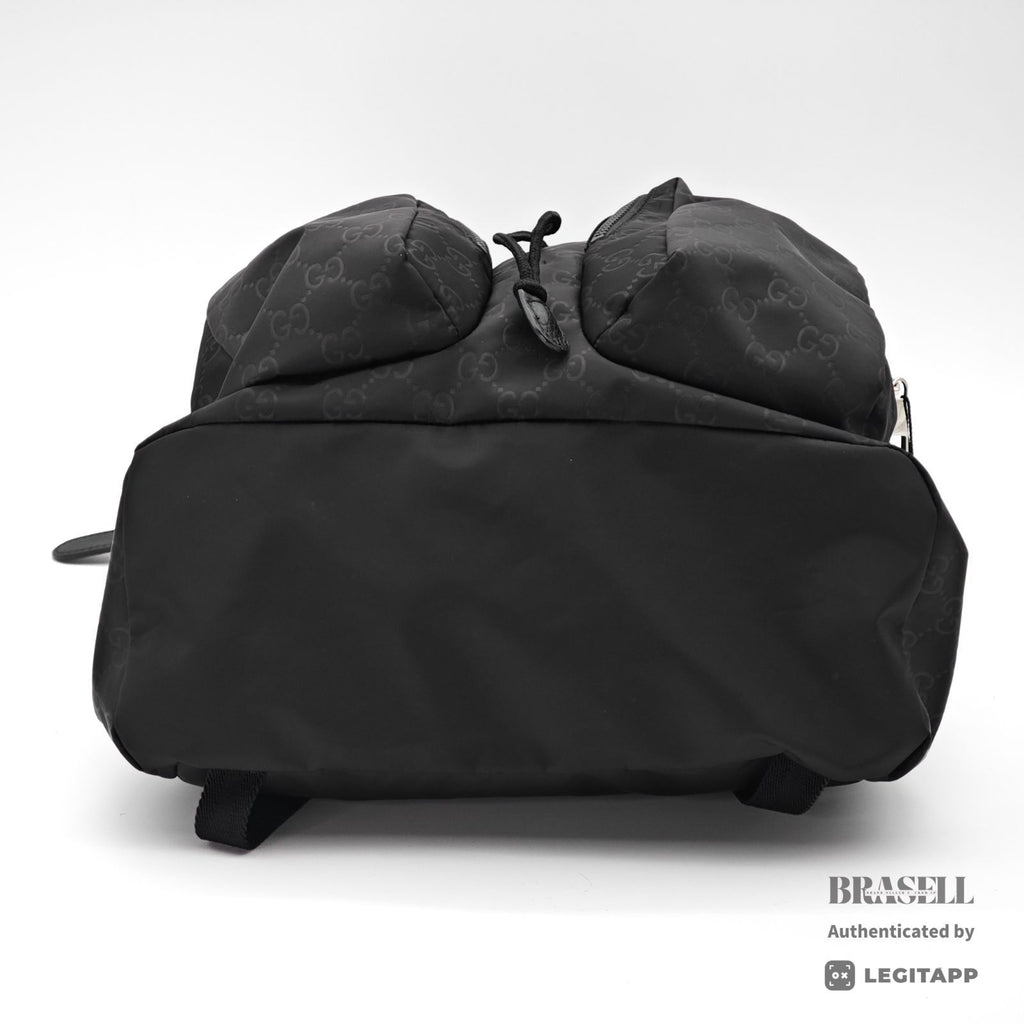 GG Guccissima Light Rucksack - Black [Import Fee-Free]