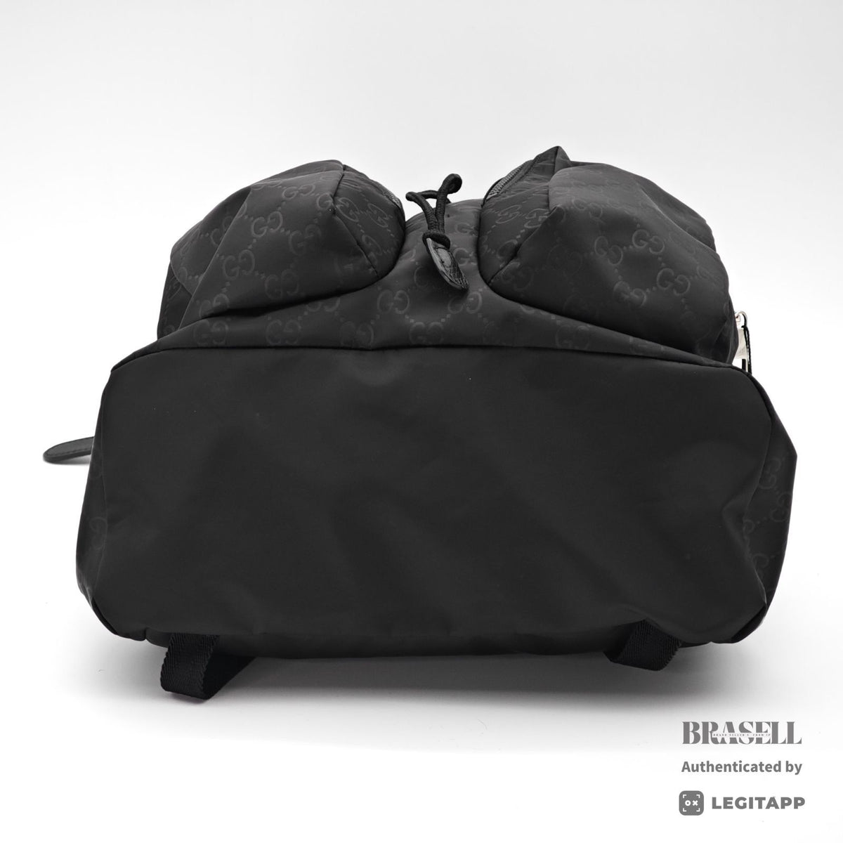 GG Guccissima Light Rucksack - Black [Import Fee-Free]