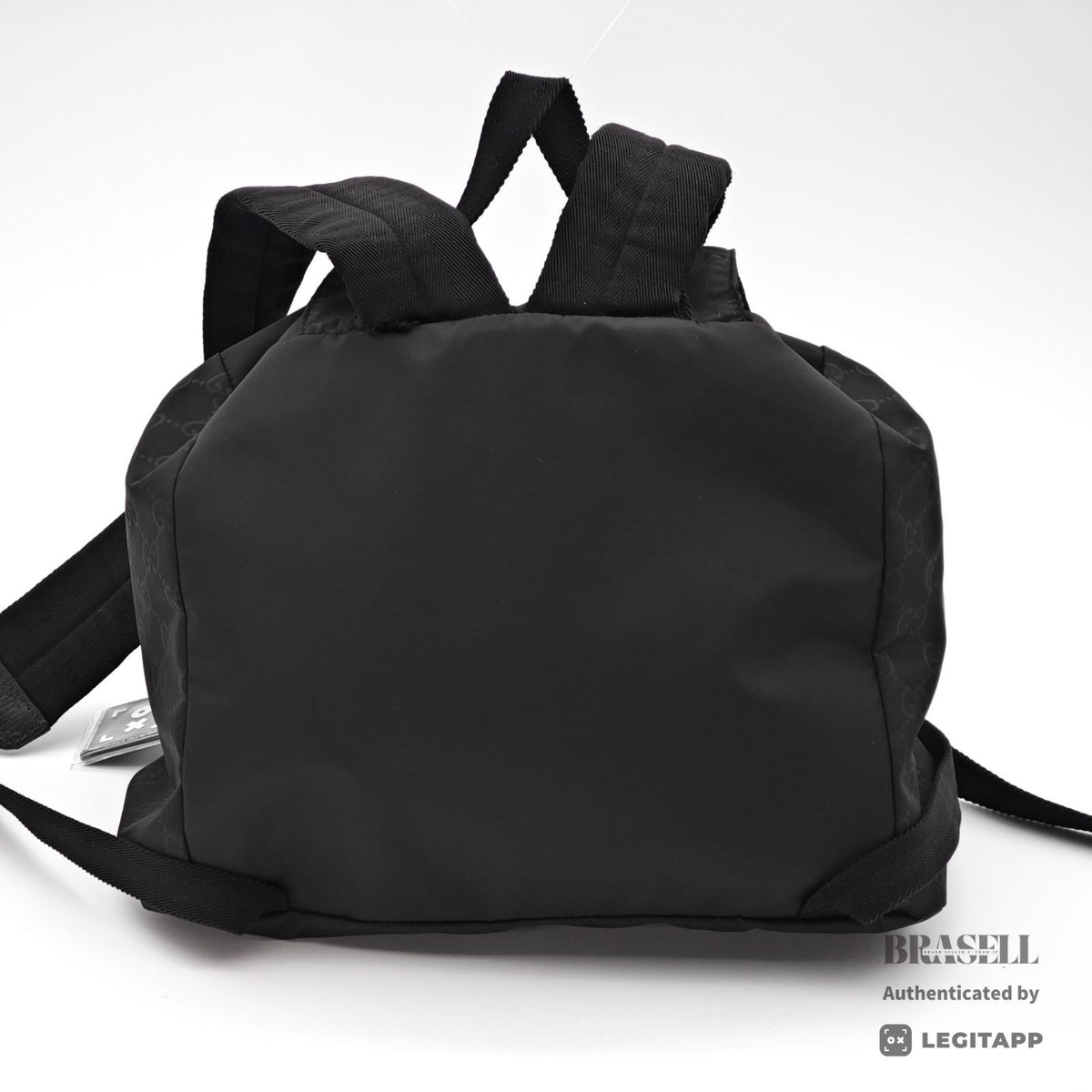 GG Guccissima Light Rucksack - Black [Import Fee-Free]