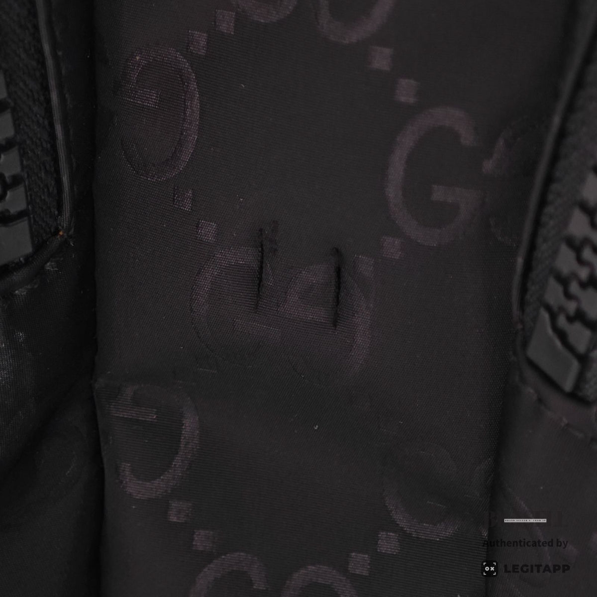 GG Guccissima Light Rucksack - Black [Import Fee-Free]