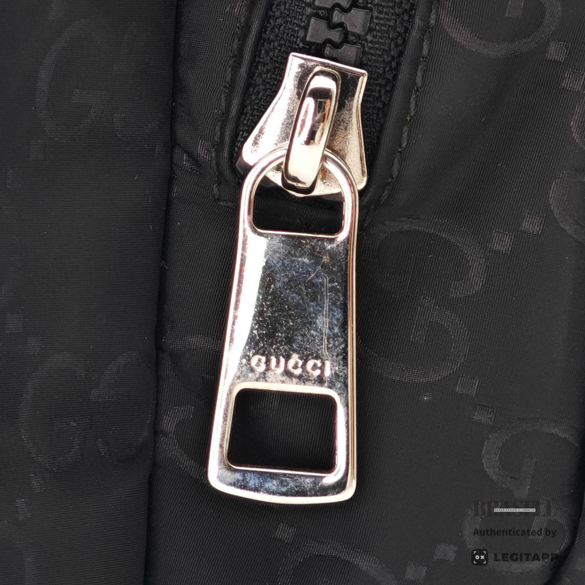 GG Guccissima Light Rucksack - Black [Import Fee-Free]