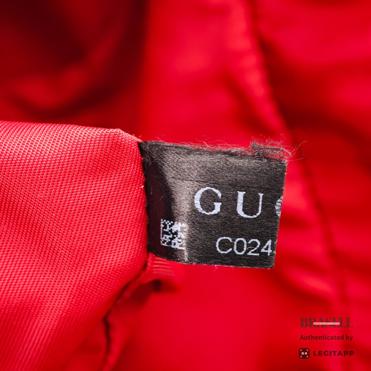 GUCCI GG Nylon Backpack Day Bag Rucksack 510343 Red 【ImportFeeFREE】