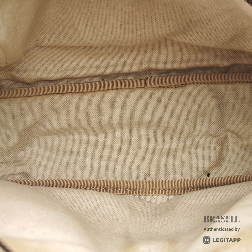 GUCCI GG Supreme 246881 Compact Shoulder Bag Beige Brown 【ImportFeeFREE】