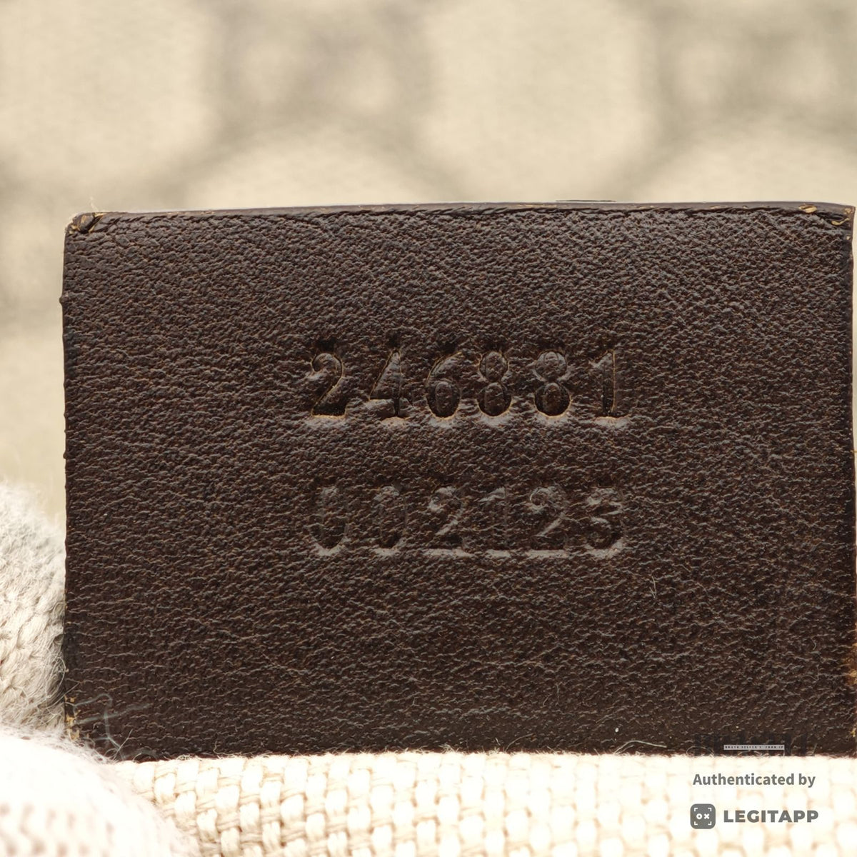 GUCCI GG Supreme 246881 Compact Shoulder Bag Beige Brown 【ImportFeeFREE】