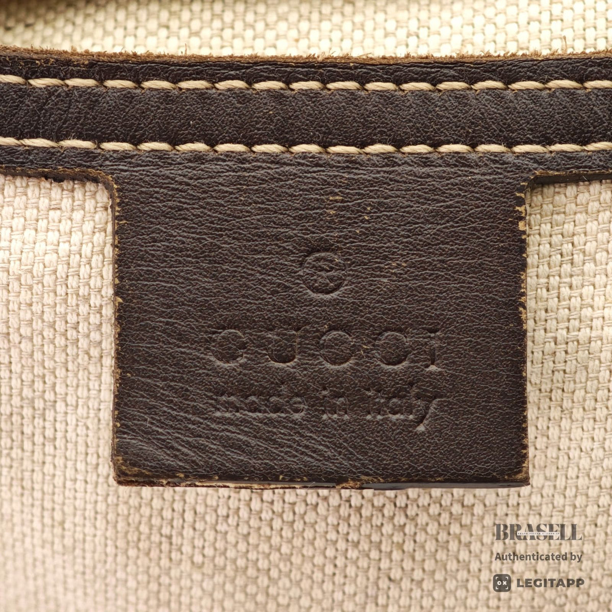 GUCCI GG Supreme 246881 Compact Shoulder Bag Beige Brown 【ImportFeeFREE】