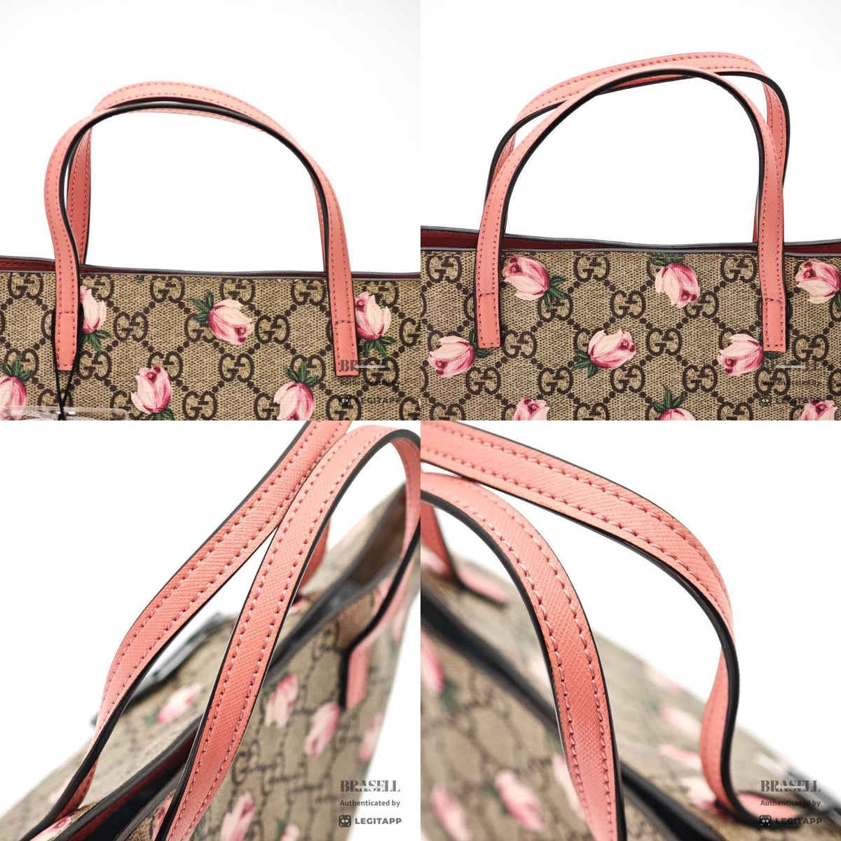 GUCCI GG Supreme Handbag 410812 PVC Canvas Tote Bag 【ImportFeeFREE】