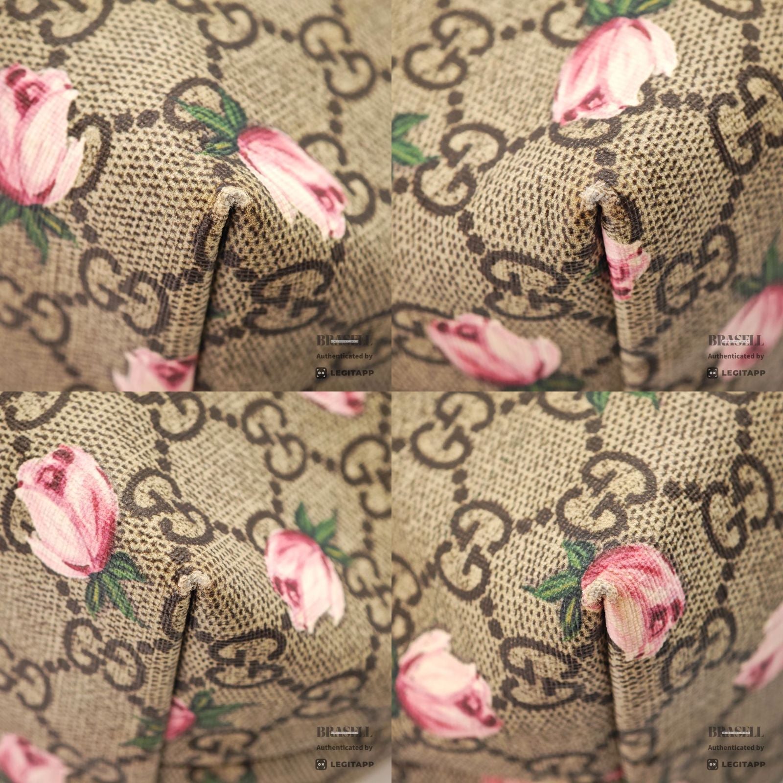GUCCI GG Supreme Handbag 410812 PVC Canvas Tote Bag 【ImportFeeFREE】
