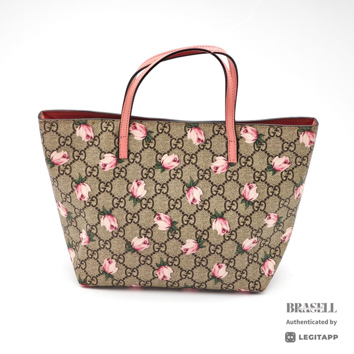 GUCCI GG Supreme Handbag 410812 PVC Canvas Tote Bag 【ImportFeeFREE】