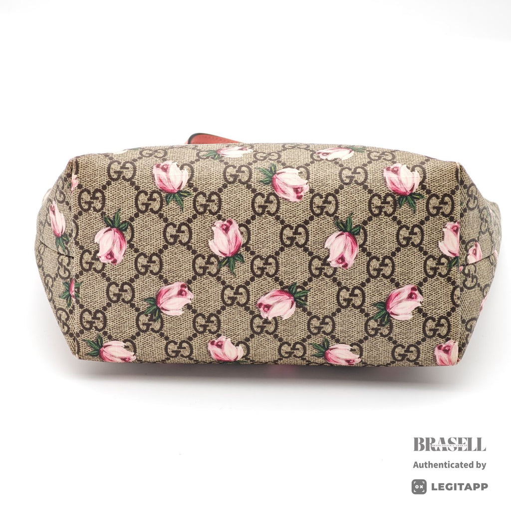 GUCCI GG Supreme Handbag 410812 PVC Canvas Tote Bag 【ImportFeeFREE】