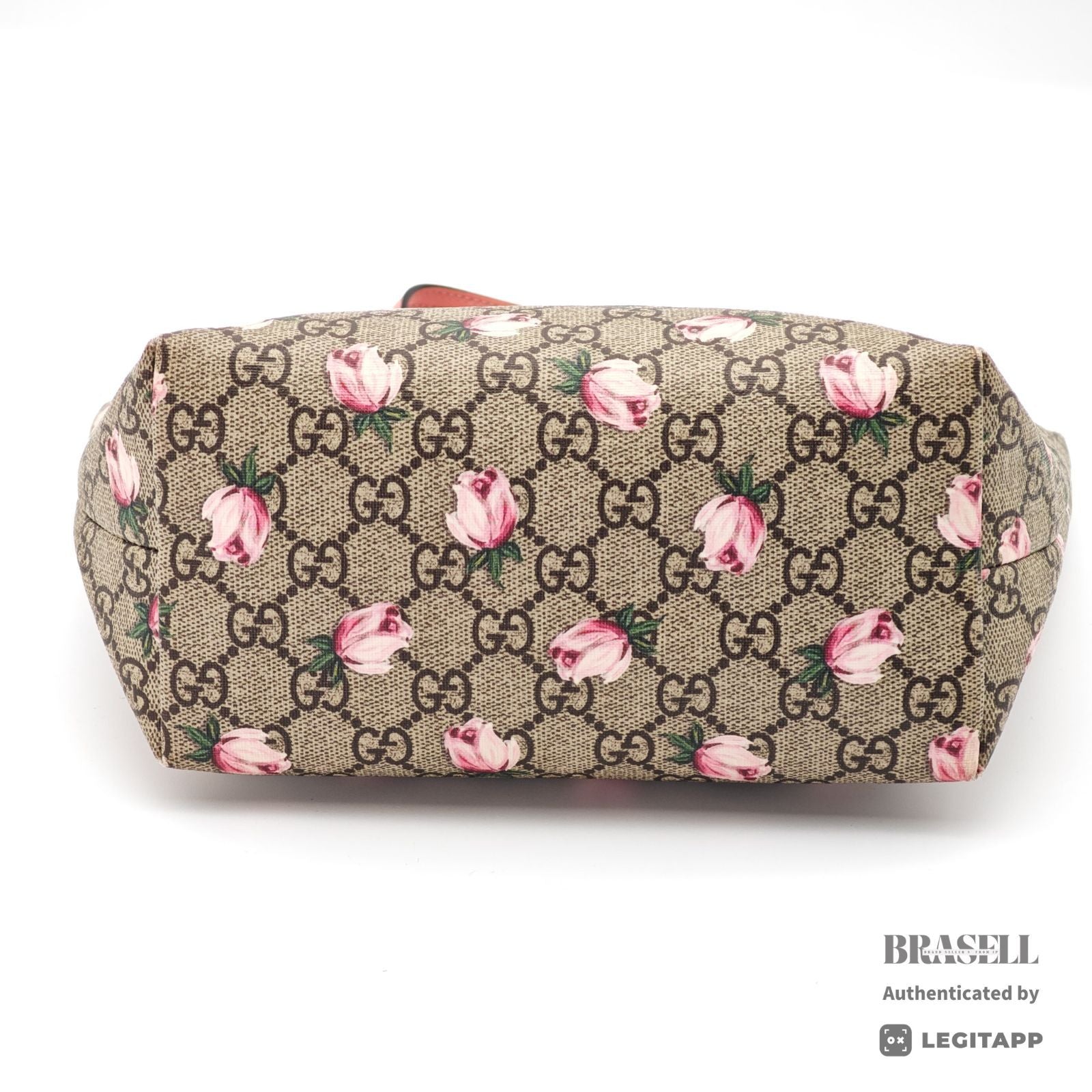 GUCCI GG Supreme Handbag 410812 PVC Canvas Tote Bag 【ImportFeeFREE】