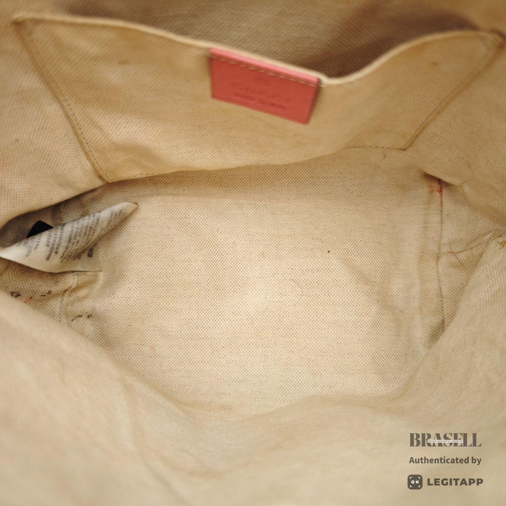 GUCCI GG Supreme Handbag 410812 PVC Canvas Tote Bag 【ImportFeeFREE】