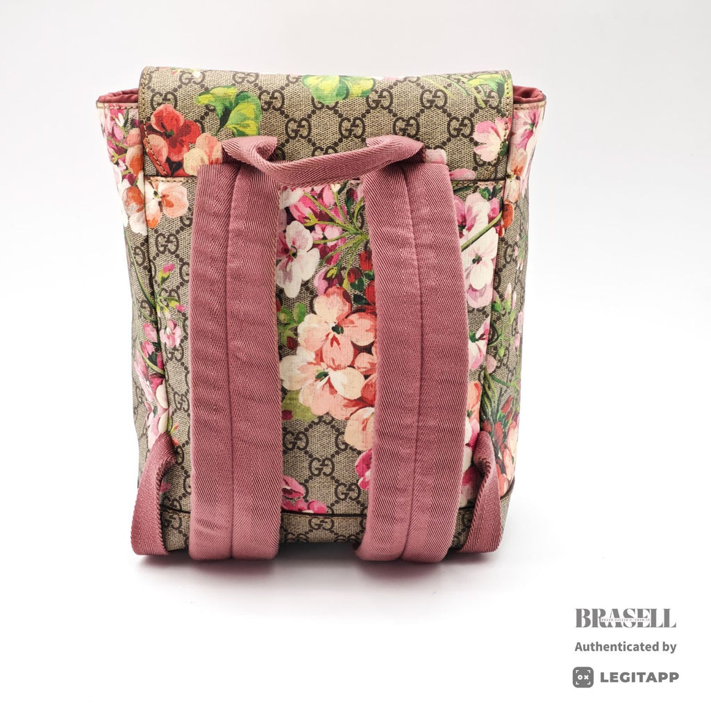 GUCCI GG Supreme Blooms Backpack 410544 Floral Sakura【ImportFeeFREE】