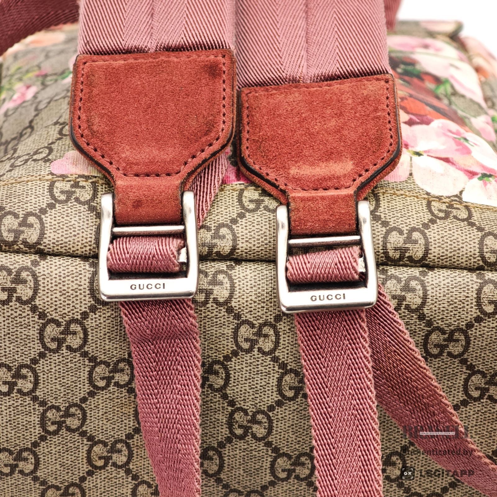 GUCCI GG Supreme Blooms Backpack 410544 Floral Sakura【ImportFeeFREE】