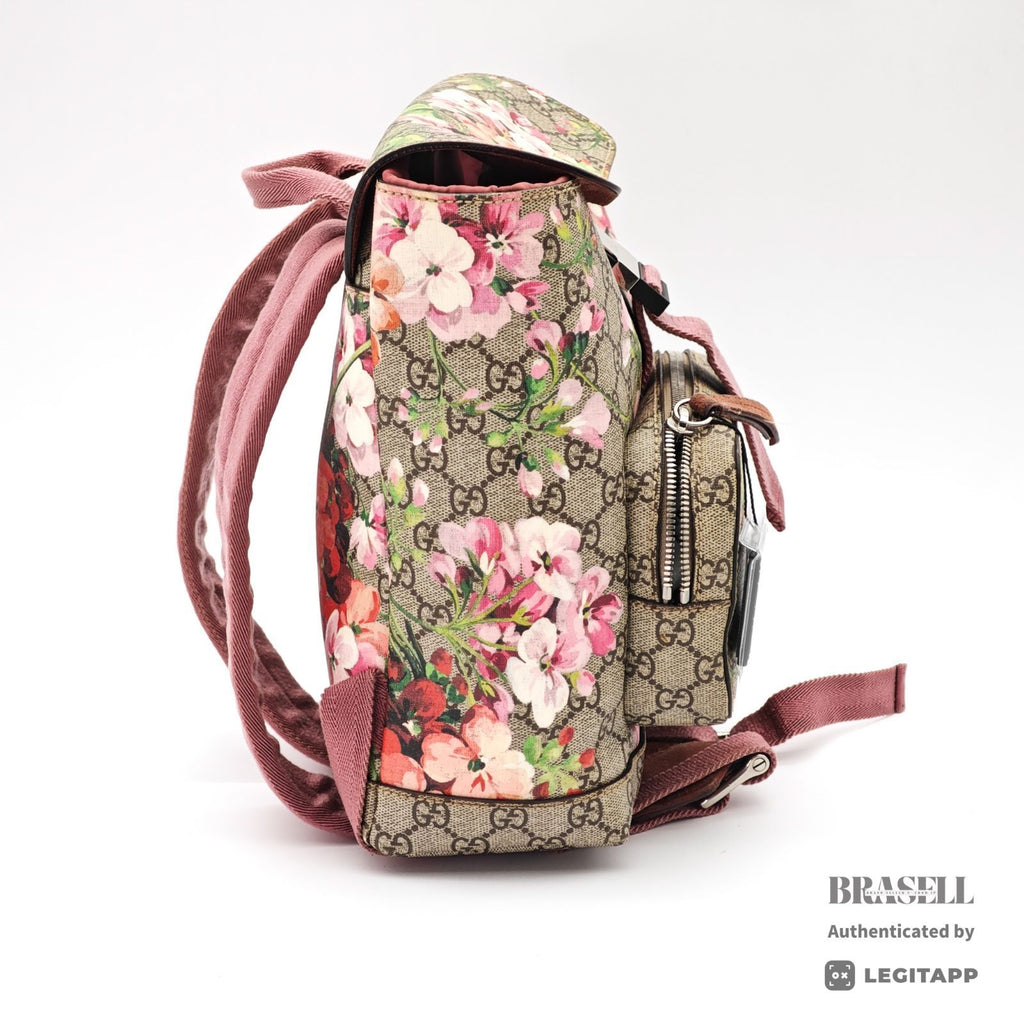 GUCCI GG Supreme Blooms Backpack 410544 Floral Sakura【ImportFeeFREE】