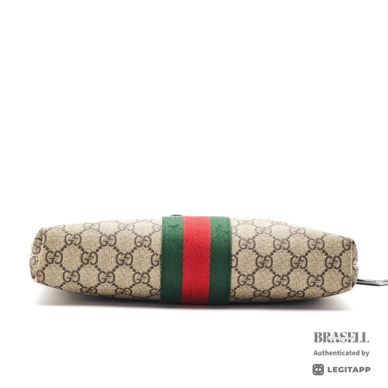 GUCCI Sherry Line GG Pattern 387111 Shoulder Bag Beige Women's【ImportFeeFREE】