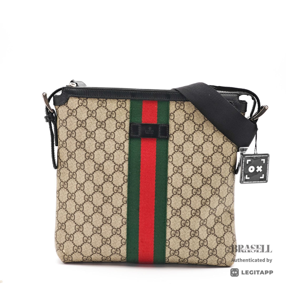 GUCCI Sherry Line GG Pattern 387111 Shoulder Bag Beige Women's【ImportFeeFREE】