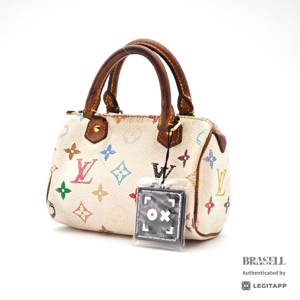 LOUIS VUITTON Mini Speedy Monogram Multicolor Hand Bag M92645【ImportFeeFREE】