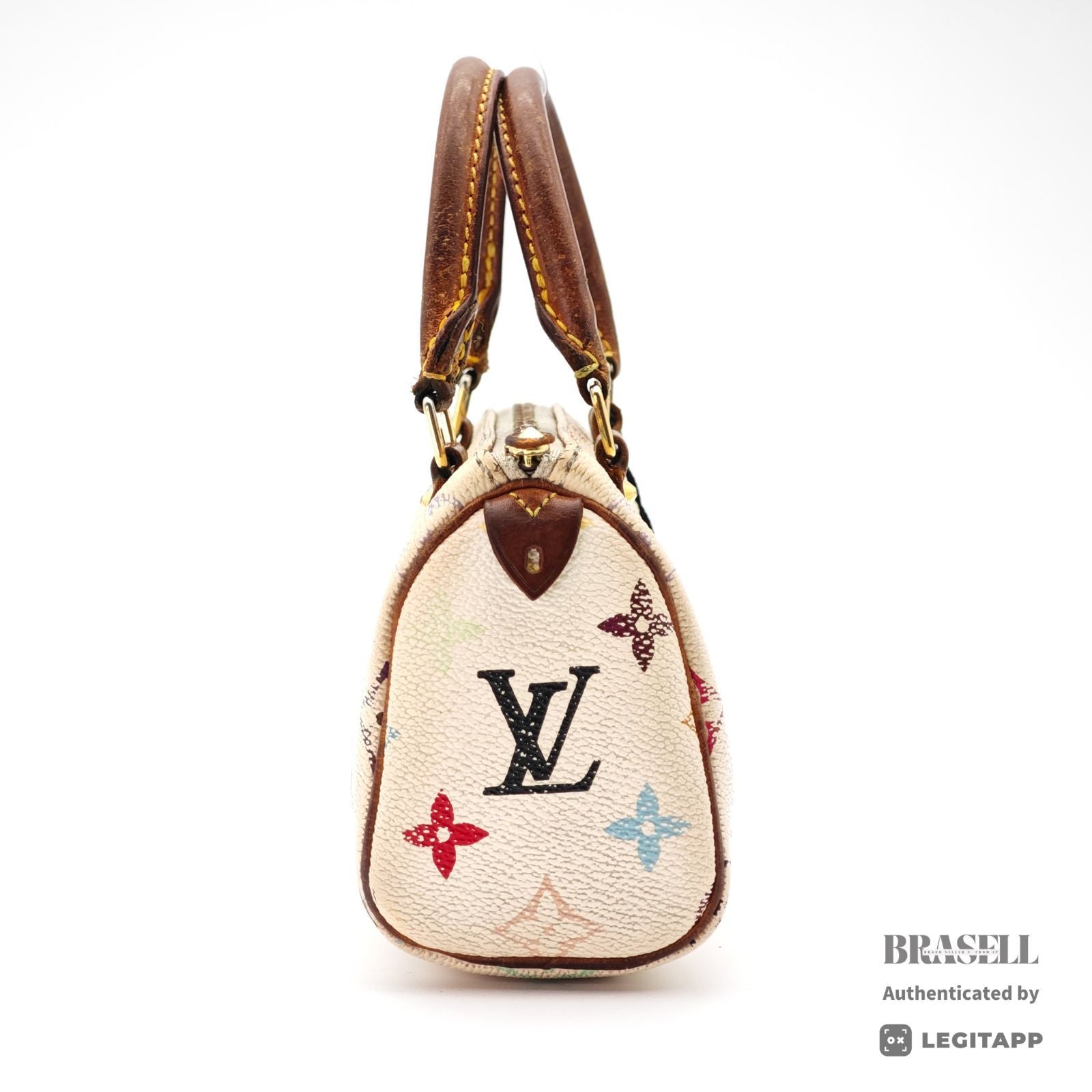 LOUIS VUITTON Mini Speedy Monogram Multicolor Hand Bag M92645【ImportFeeFREE】