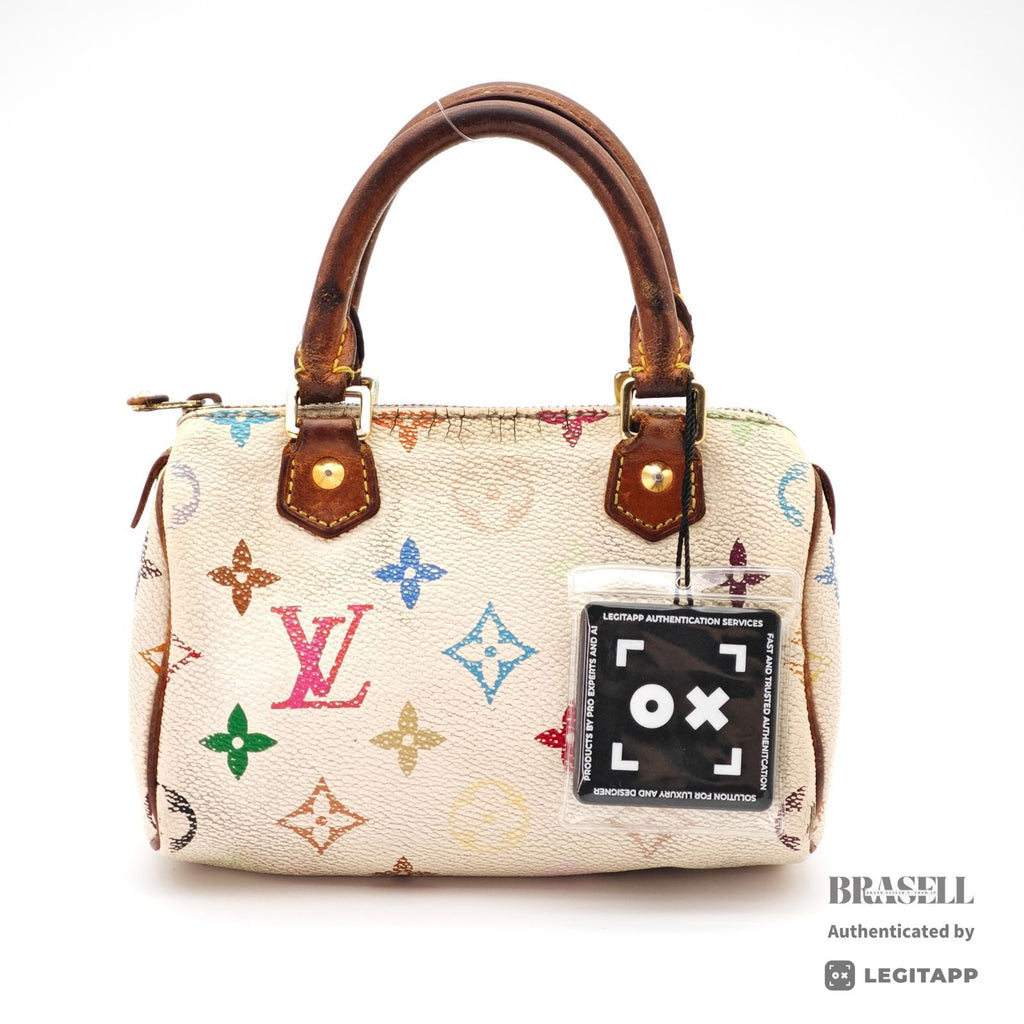 LOUIS VUITTON Mini Speedy Monogram Multicolor Hand Bag M92645【ImportFeeFREE】