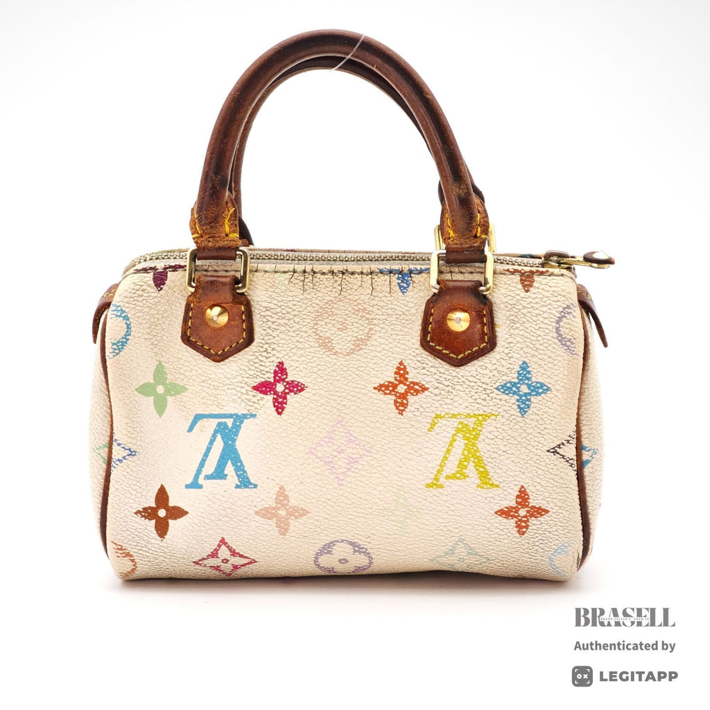 LOUIS VUITTON Mini Speedy Monogram Multicolor Hand Bag M92645【ImportFeeFREE】