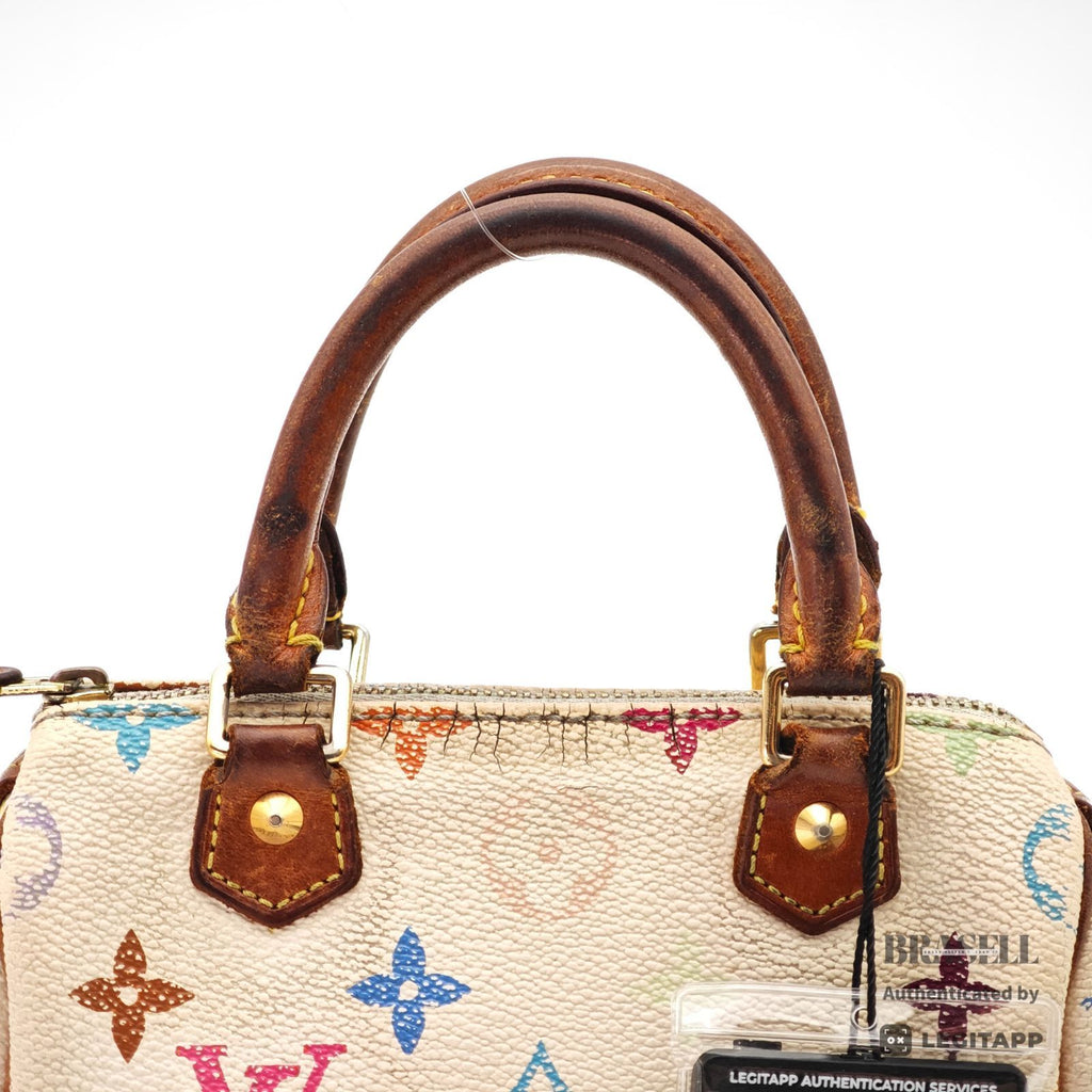 LOUIS VUITTON Mini Speedy Monogram Multicolor Hand Bag M92645【ImportFeeFREE】