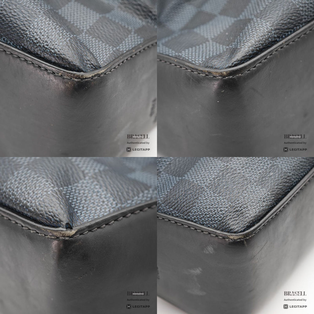 LOUIS VUITTON Cobalt Greenwich 2way Hand Bag N41351 【ImportFeeFREE】