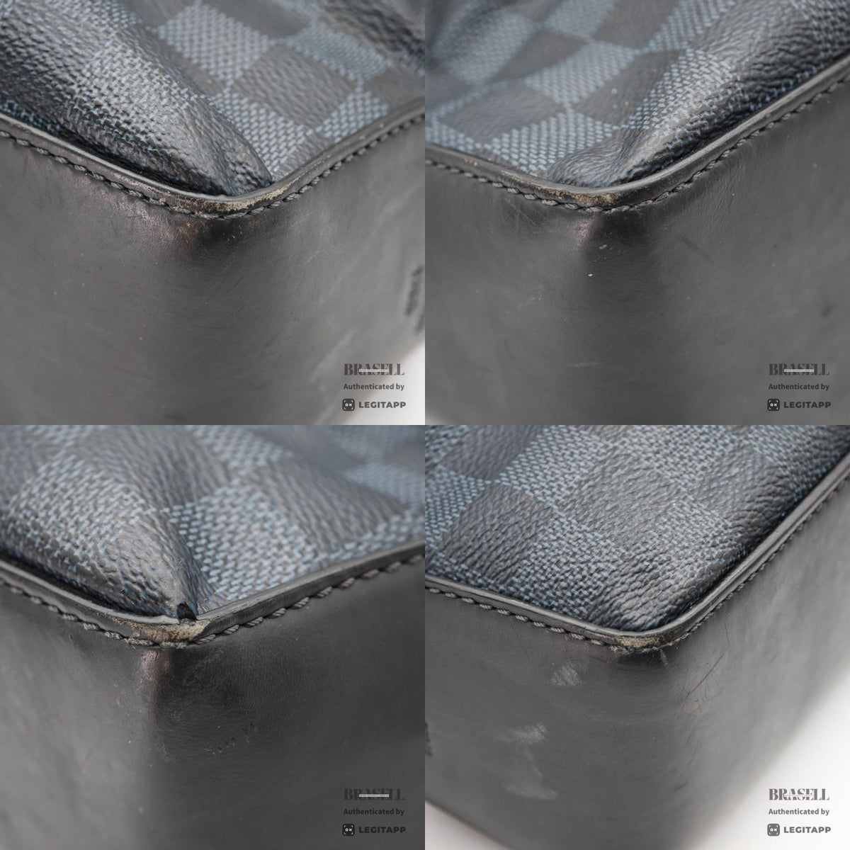 LOUIS VUITTON Cobalt Greenwich 2way Hand Bag N41351 【ImportFeeFREE】