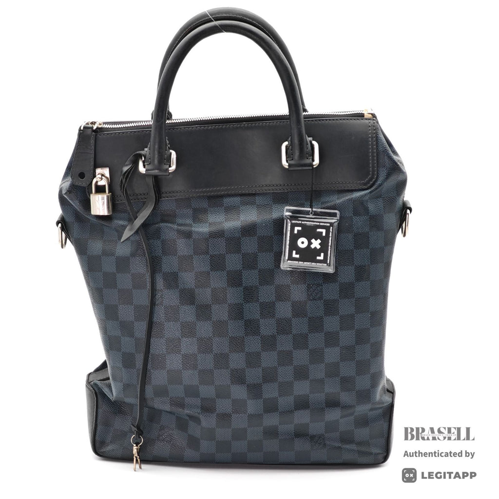 LOUIS VUITTON Cobalt Greenwich 2way Hand Bag N41351 【ImportFeeFREE】